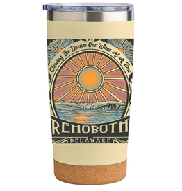 CORK TUMBLER CHASING DREAMS LEMON