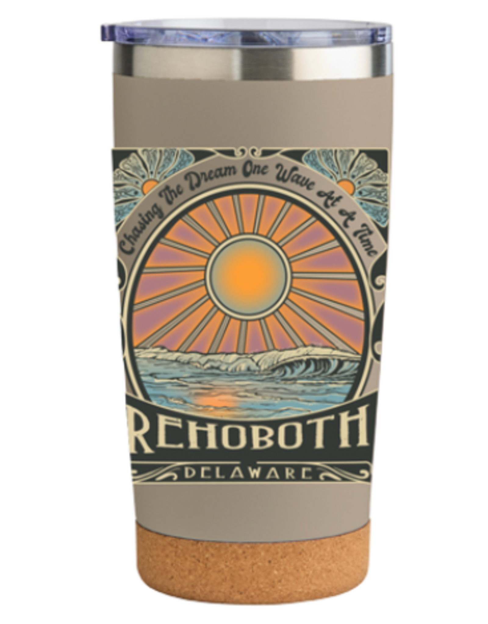CORK TUMBLER CHASING DREAMS GRAVEL