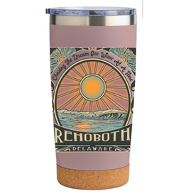 CORK TUMBLER CHASING DREAMS BLUSH PINK