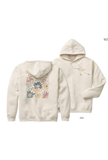 TECHSTYLES ILLUMINATION FLORAL RELAXED HOODIE
