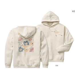 TECHSTYLES ILLUMINATION FLORAL RELAXED HOODIE