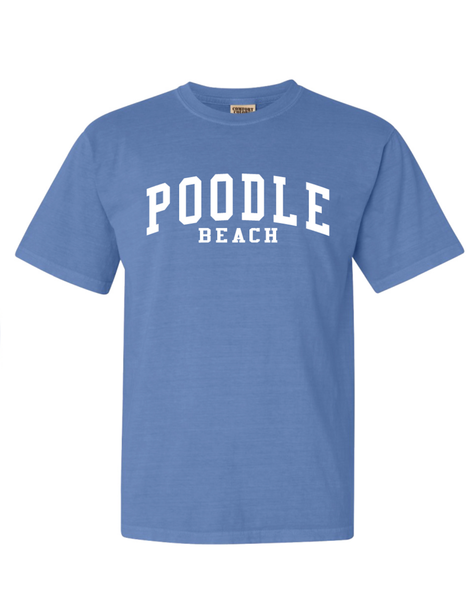 REHOBOTH LIFESTYLE MENS CLASSIC POODLE BEACH SS TEE