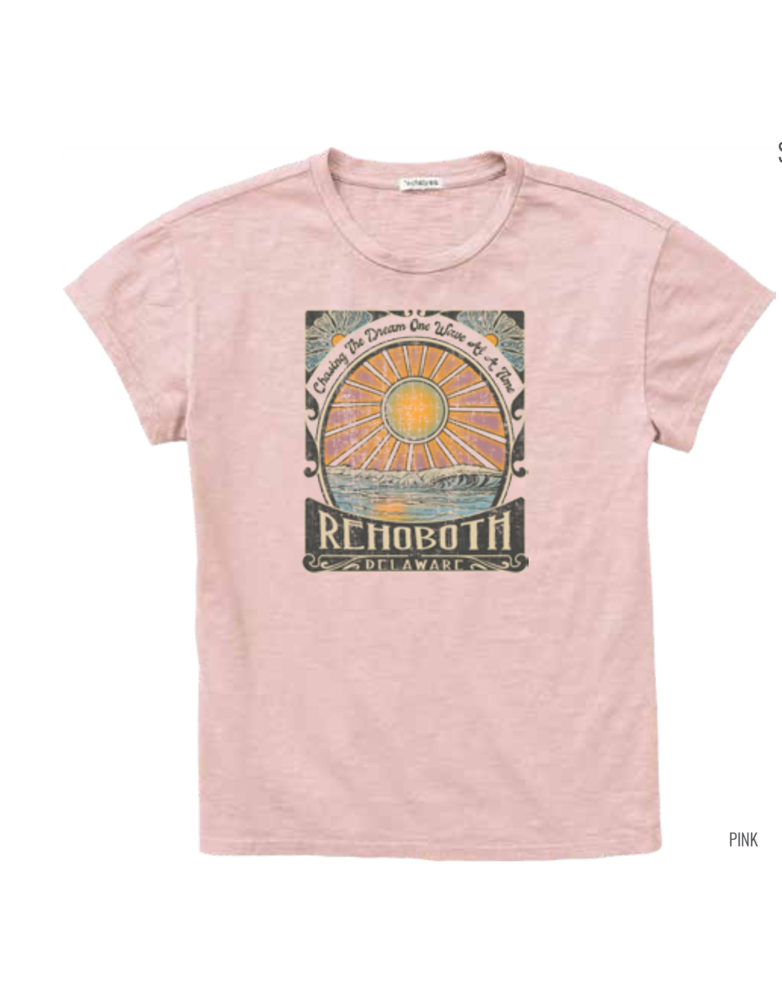 TECHSTYLES PIGMENT DYED CHASING DREAMS SS TEE