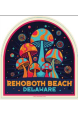 STEAMBOAT STICKERS BEACH STICKER MUSHROOM GALAXY