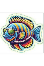STEAMBOAT STICKERS BEACH STICKER HIP FISH