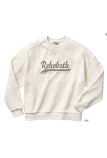 TECHSTYLES TONAL SCRIPT RELAXED CREWNECK