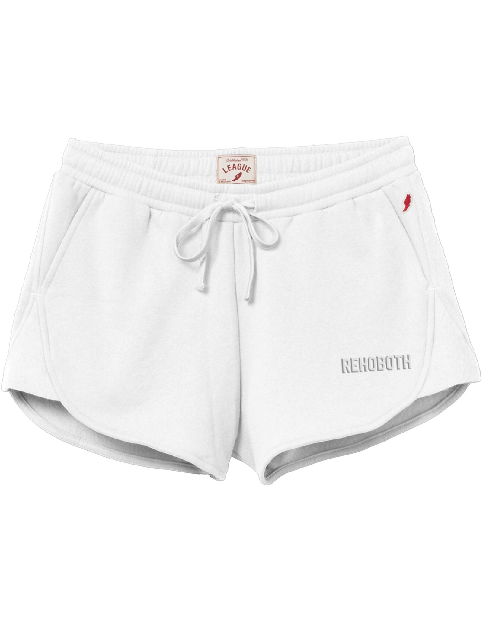 LEAGUE LEAGUE REVERSE EMBOSSED SHORTS