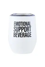 PRIMITIVES BY KATHY ATTITUDE WINE TUMBLER EMOTIONAL SUPPORT BEVERAGE - 12OZ