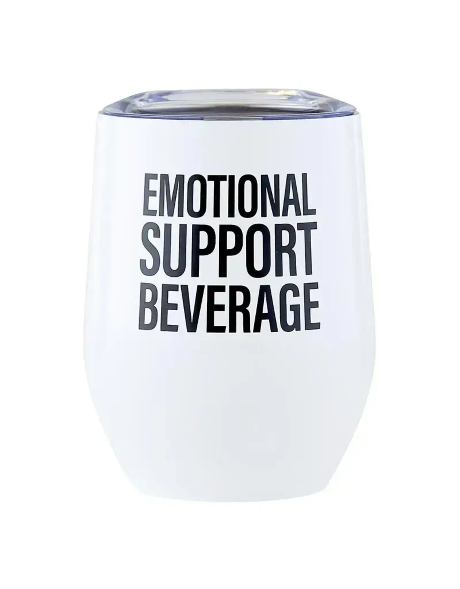 PRIMITIVES BY KATHY ATTITUDE WINE TUMBLER EMOTIONAL SUPPORT BEVERAGE - 12OZ