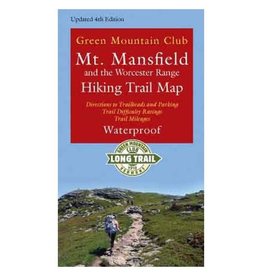 GMC GMC Mt Mansfield and Worcester Range Hiking Trail Map