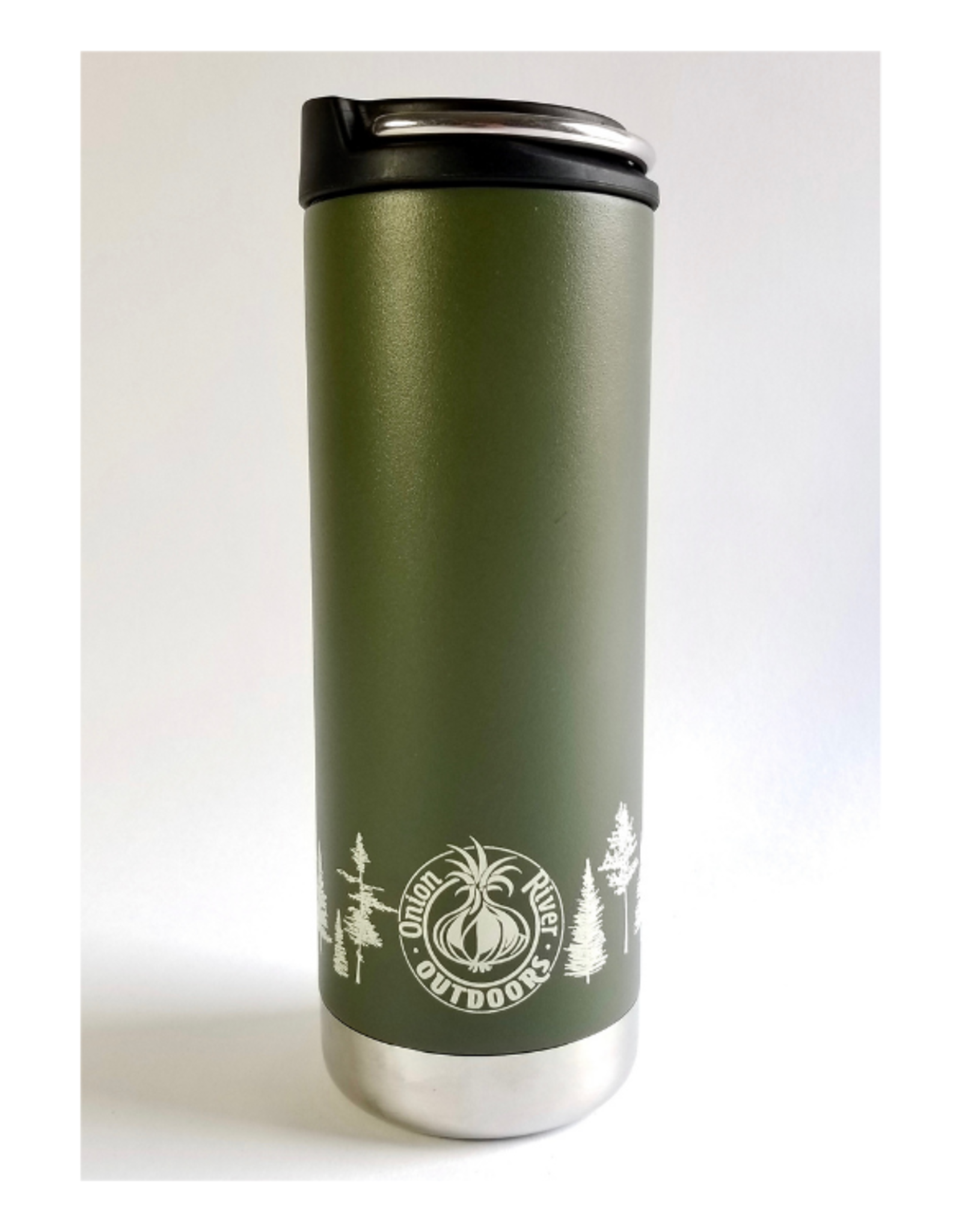 ORO Klean Kanteen TK Wide Green Mug 16 oz - Onion River Outdoors