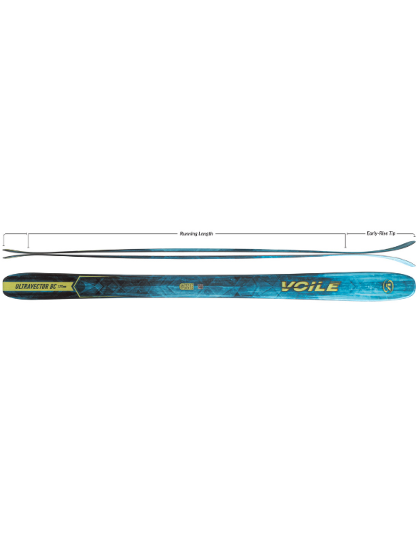 Voile Voile 2023 Ultra Vector BC Waxless Ski
