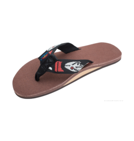 rainbow sandals hemp fish