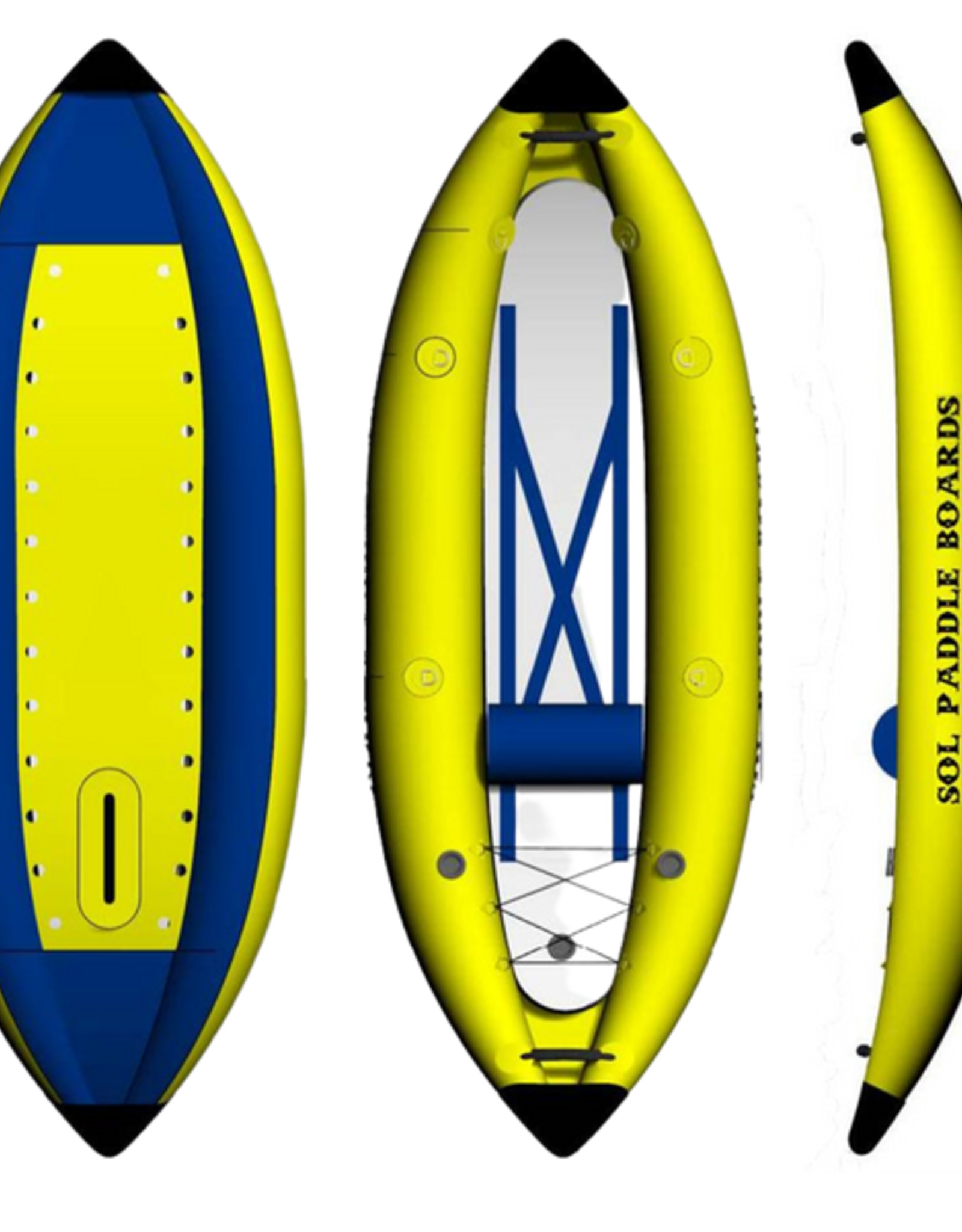 SOL Paddleboards SOL GalaXy SOLuno Single Inflatable Kayak