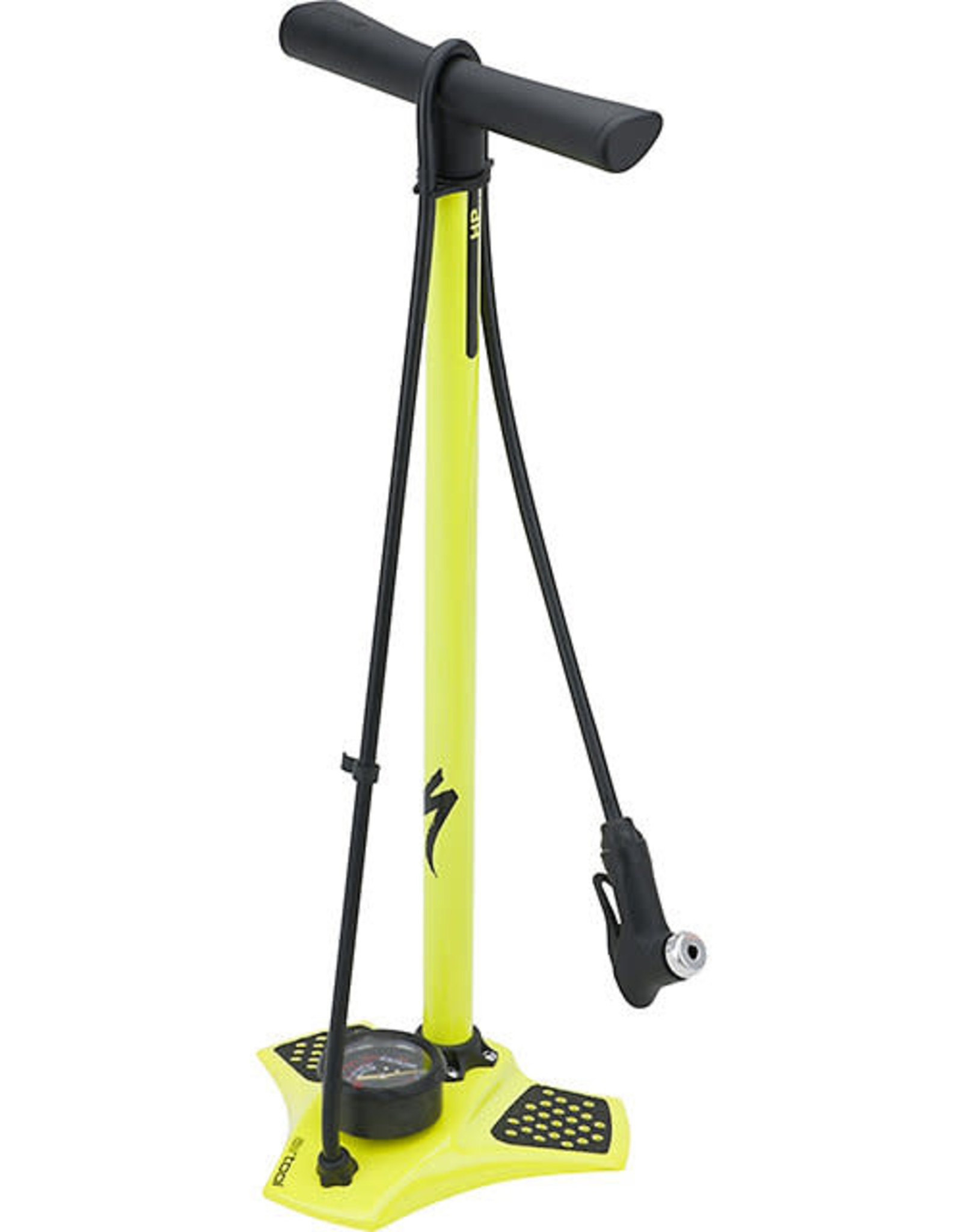 Specialized Specialized Air Tool HP SwitchHitter II Floor Pump - Ion Yellow