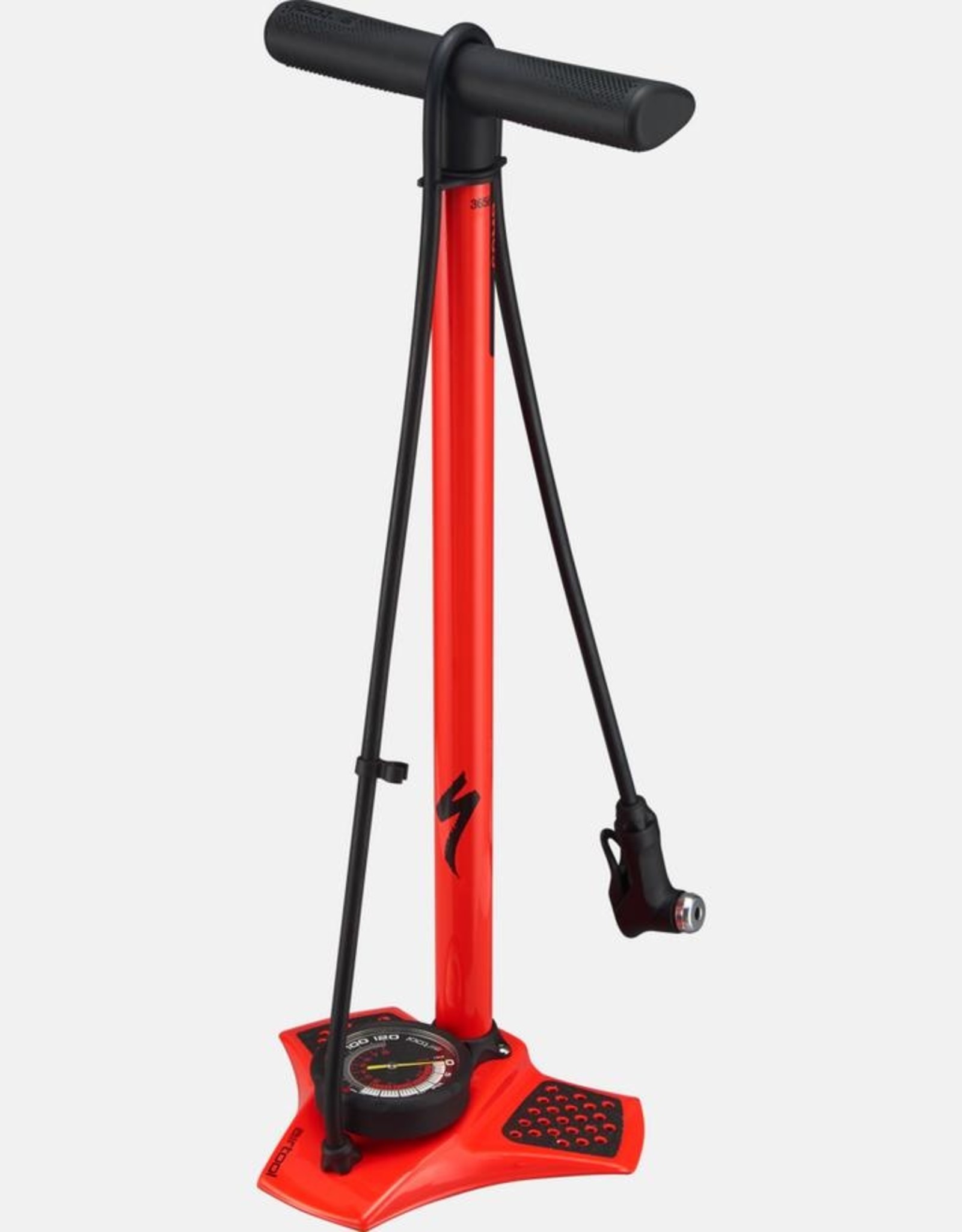 Specialized Specialized Air Tool Comp SwitchHitter II Floor Pump - Rocket Red
