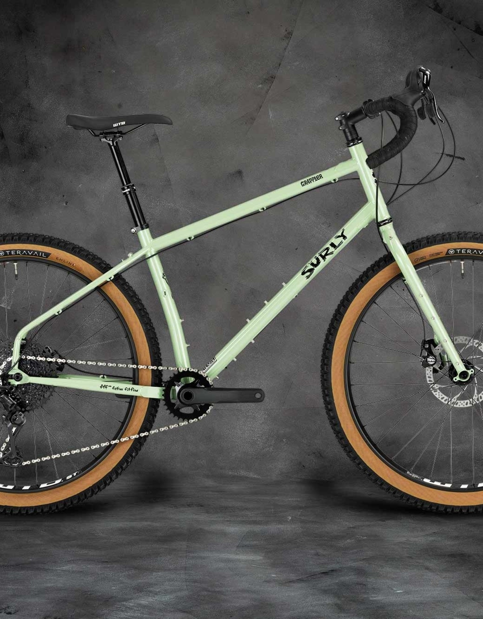Surly Surly Ghost Grappler Bike - 27.5 Steel Sage Green Large