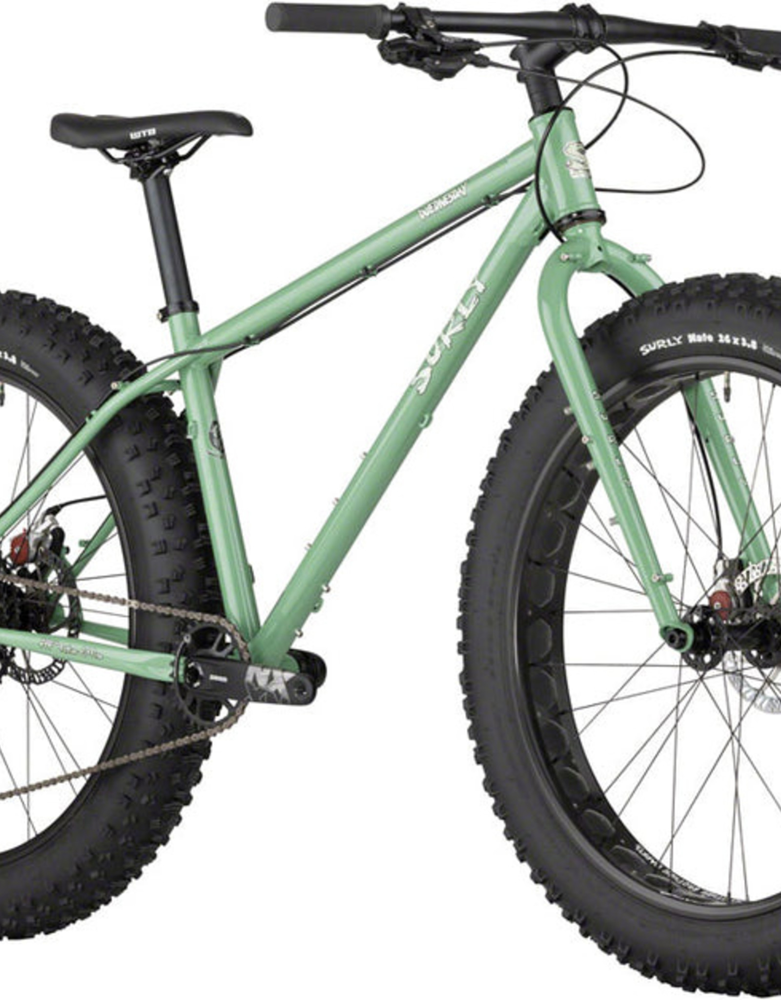 Surly Surly 2023 Wednesday Complete Fat Bike - 26 Steel Shangri-La Green Large