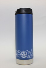 ORO Klean Kanteen TK Wide 16 oz. Cafe Cap Insulated Bottle Teal 2023 Custom