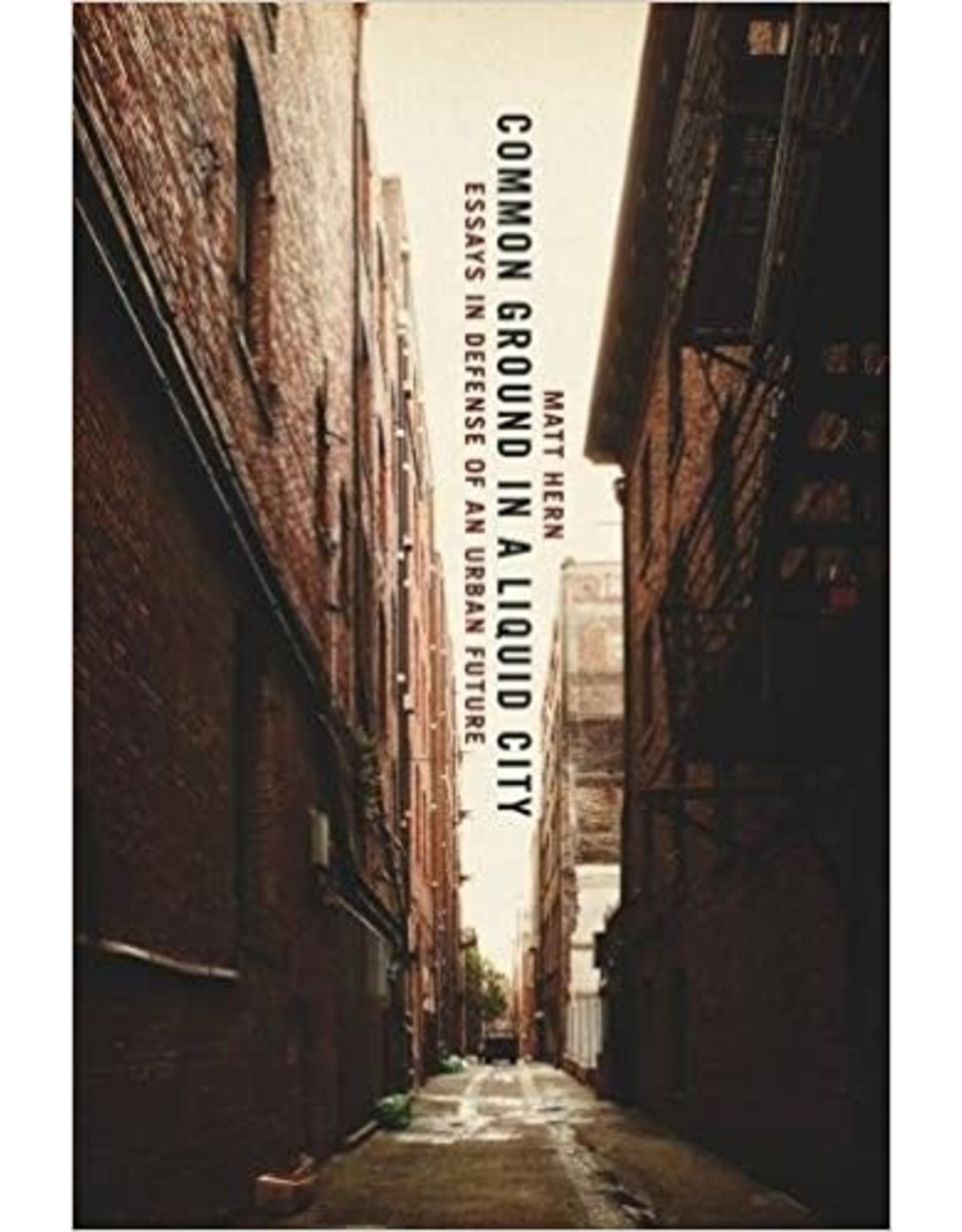 Literature Common Ground in a Liquid City: Essays in Defense of an Urban Future