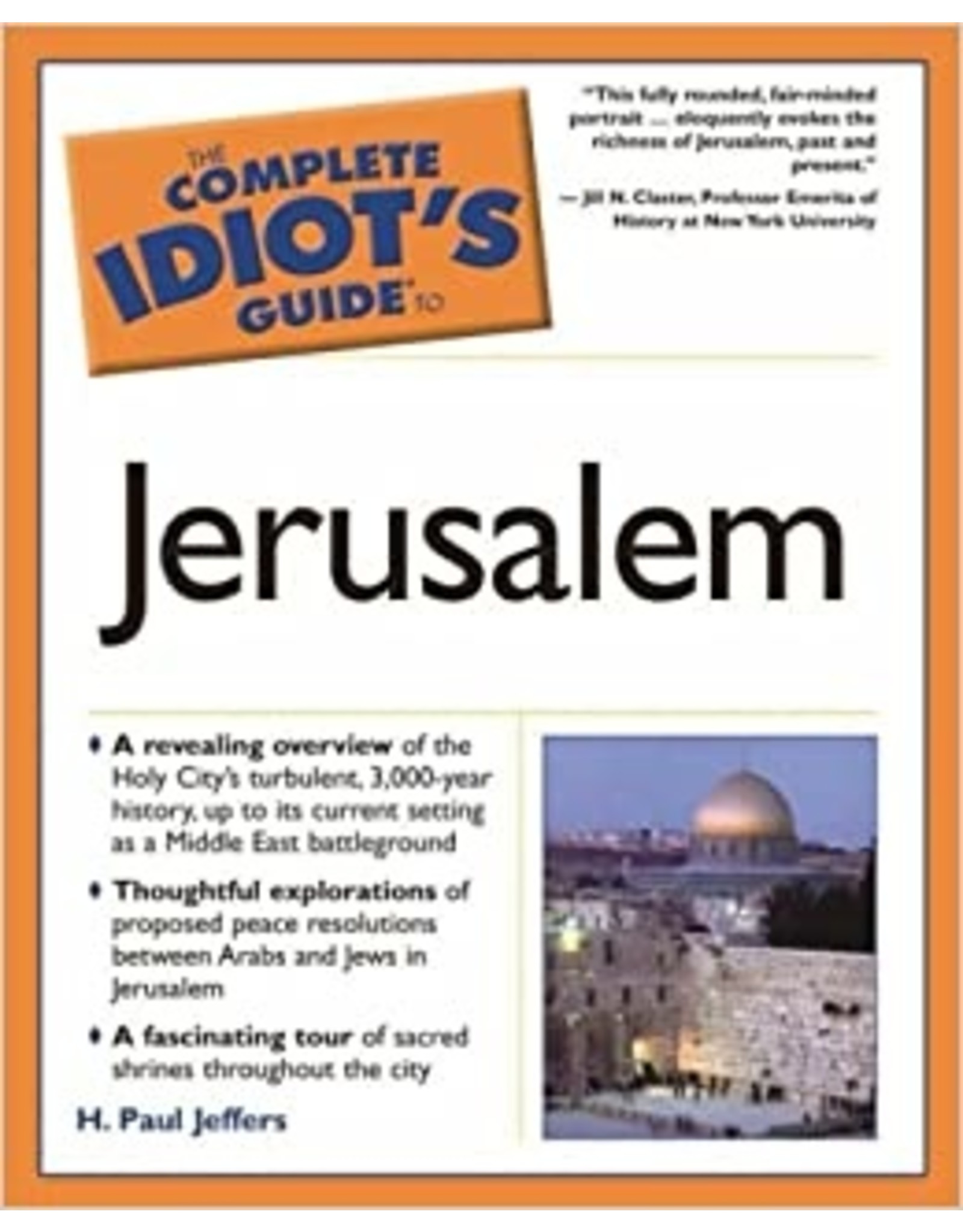 Literature The Complete Idiot's guide to Jerusalem