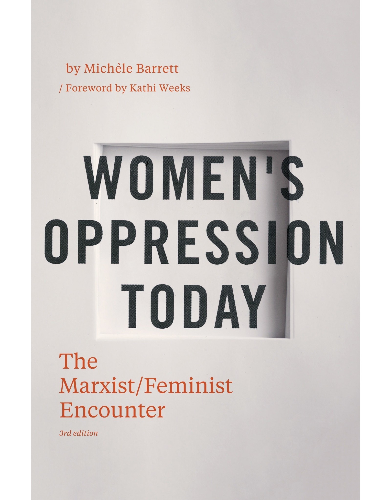 Literature Women's Oppression Today: The Marxist/Feminist Encounter