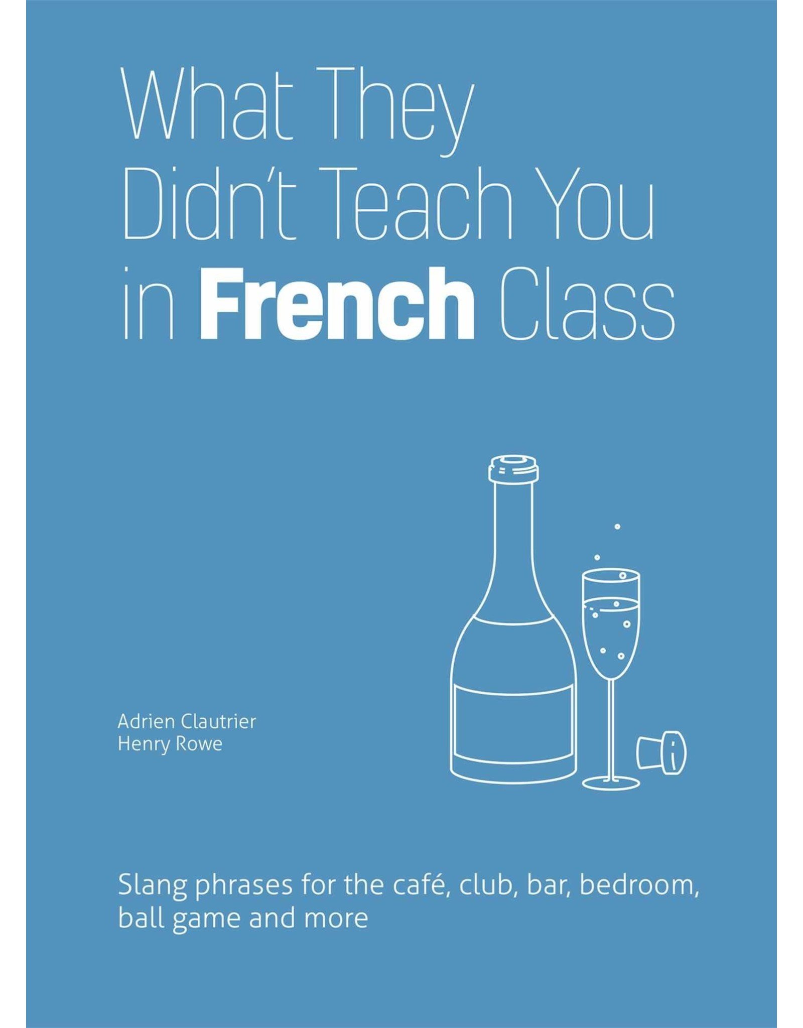 Literature What They Didn't Teach You in French Class: Slang Phrases for the Cafe, Club, Bar, Bedroom, Ball Game and More