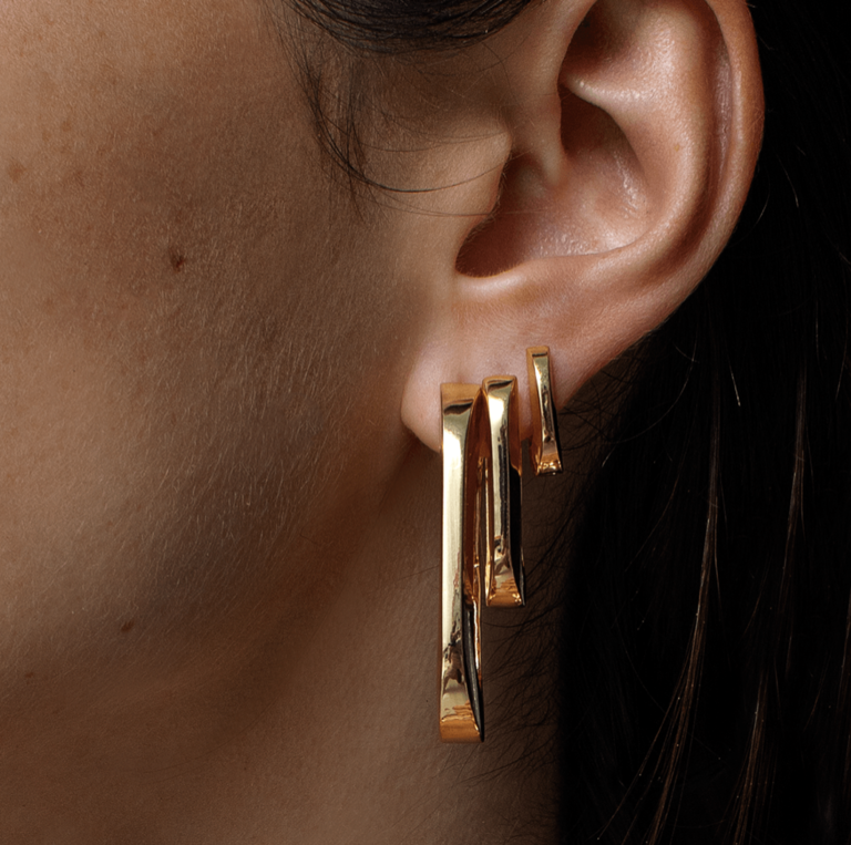 Jenny Bird Mega U-Link Earrings