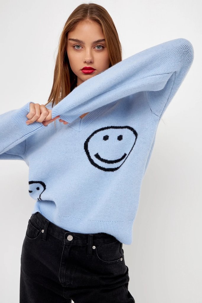 2.7 August Apparel Good Vibes Sweater