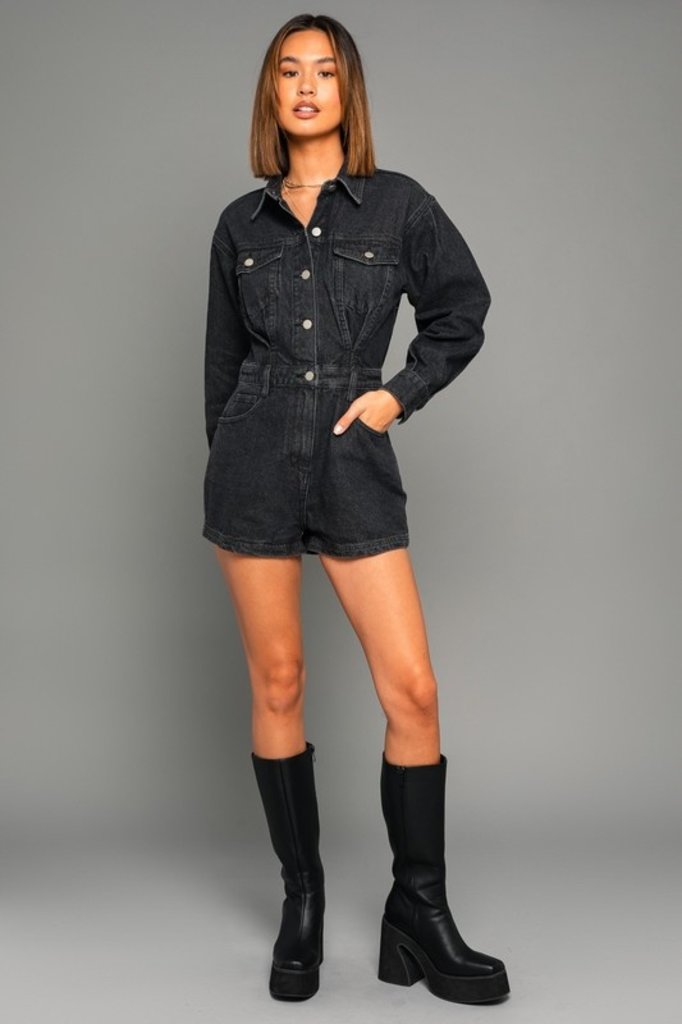 Le Lis Outlaw Romper