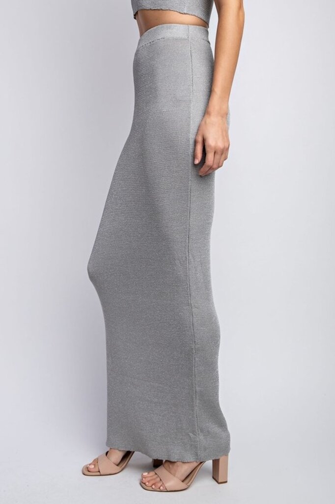 The Denim Bar Silver Linings Skirt