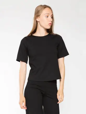 Ripley Rader Ponte Short Sleeve Top (Extended)