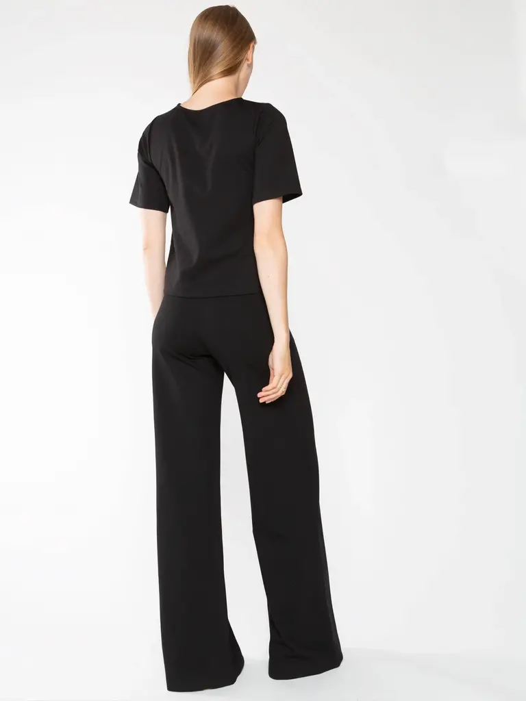 Ripley Rader Ponte Short Sleeve Top (Extended)
