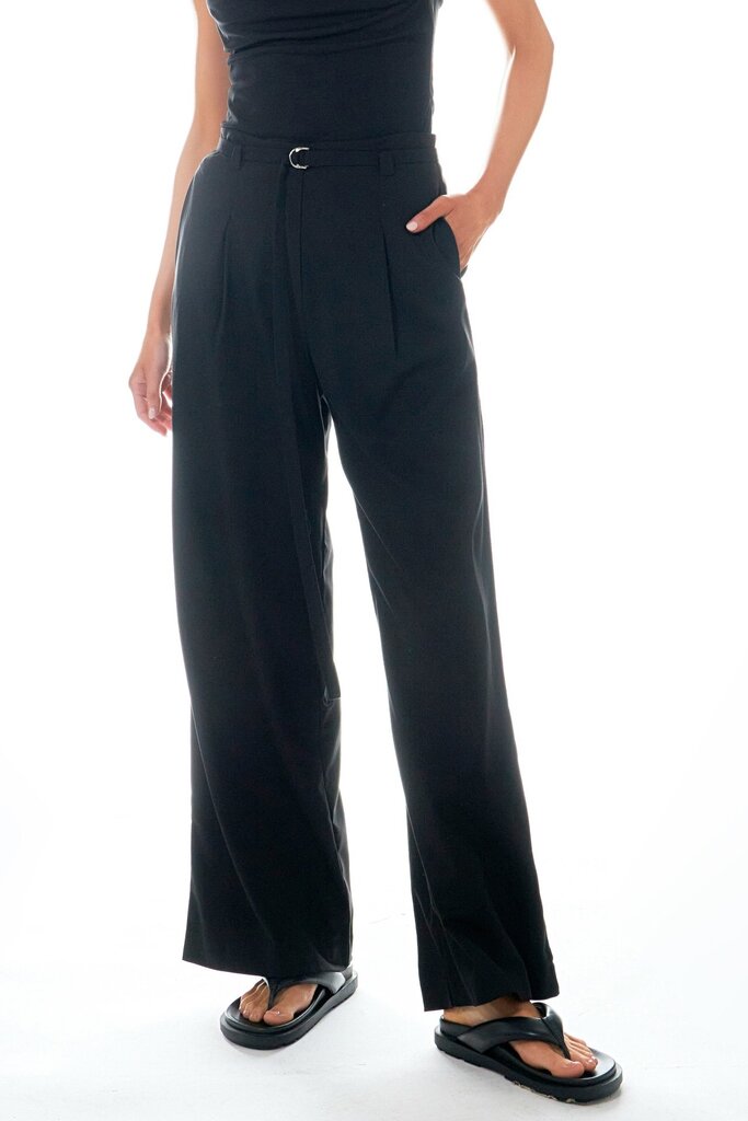 The Denim Bar Lola Pleated Pants