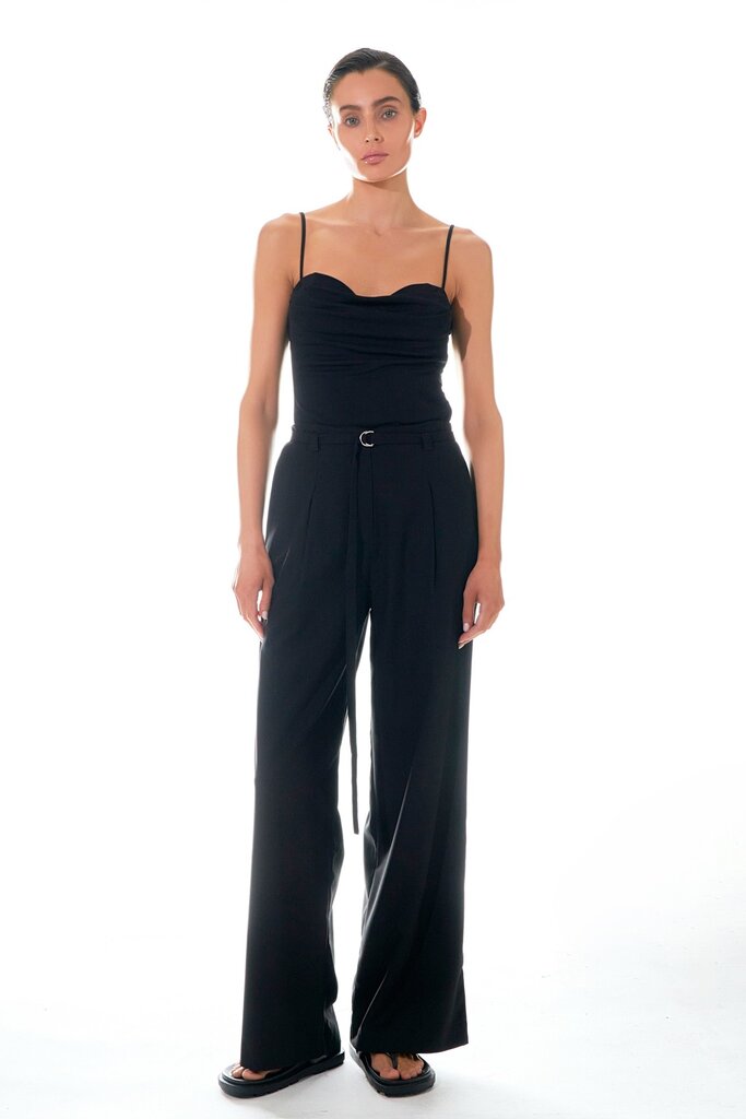 The Denim Bar Lola Pleated Pants