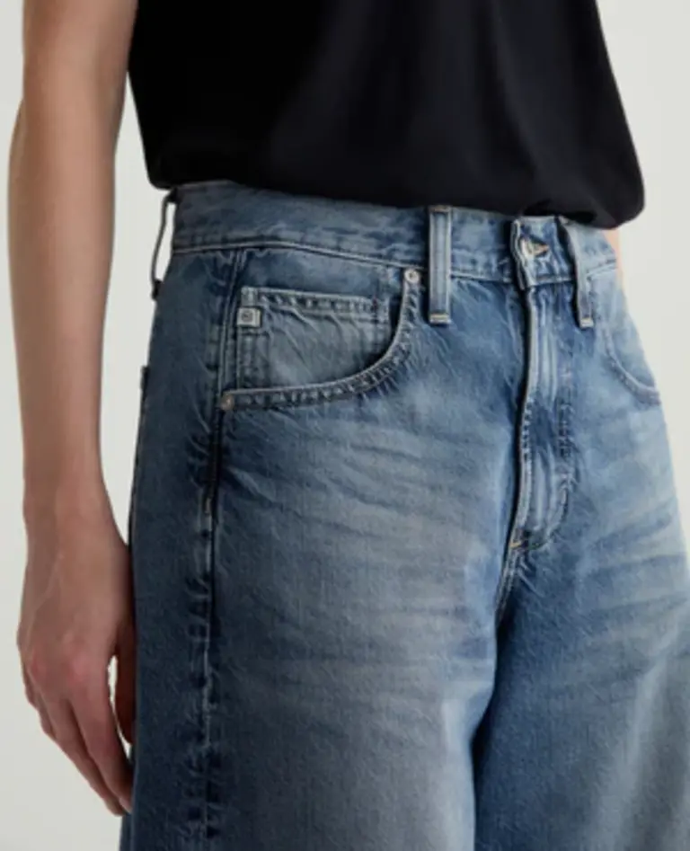 AG Jeans Hattie High-Rise Barrel