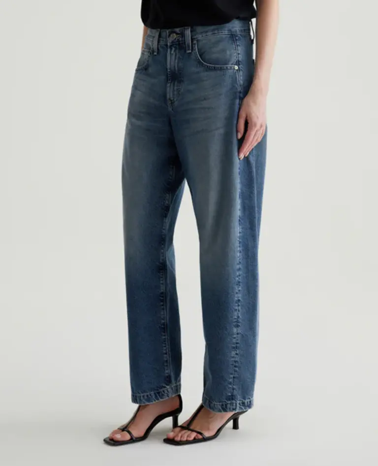 AG Jeans Hattie High-Rise Barrel