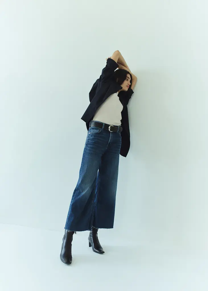 Citizen of Humanity Lyra Wide Leg Crop