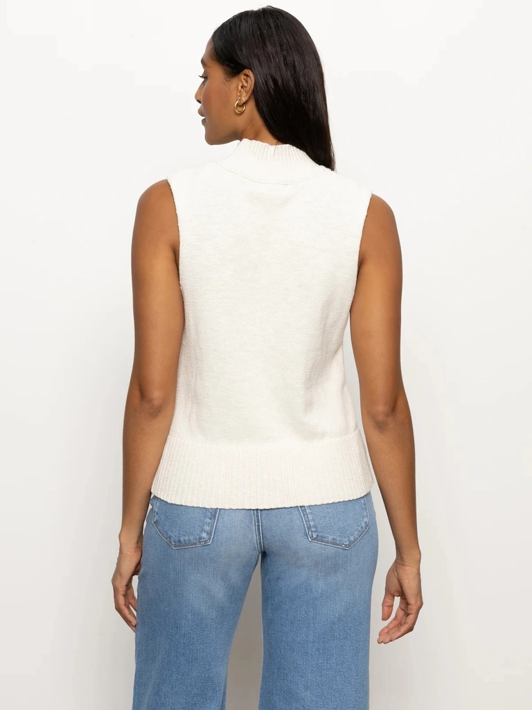 Sanctuary Rib Detail Mock Neck