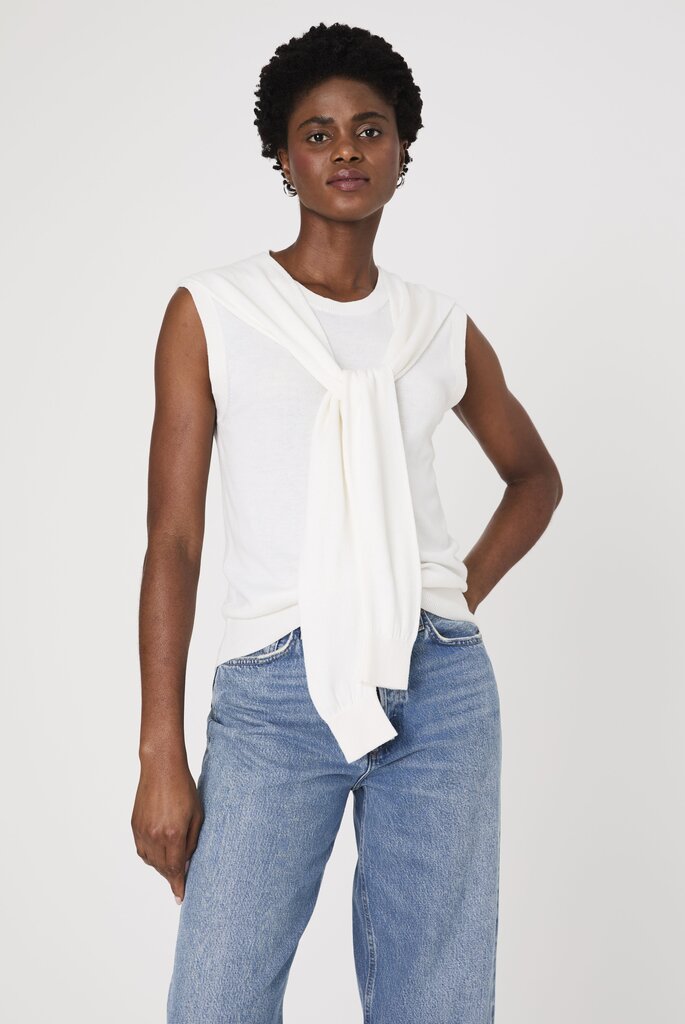 French Connection Cashmere Blend Shoulder Vest