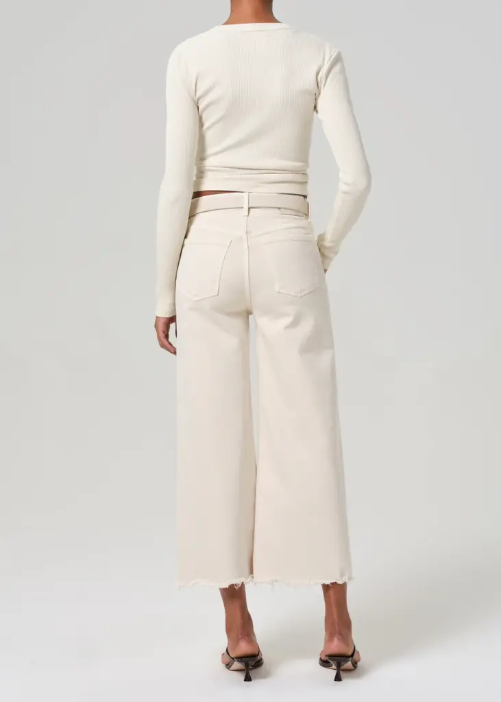 Citizen of Humanity Lyra Wide Leg Crop