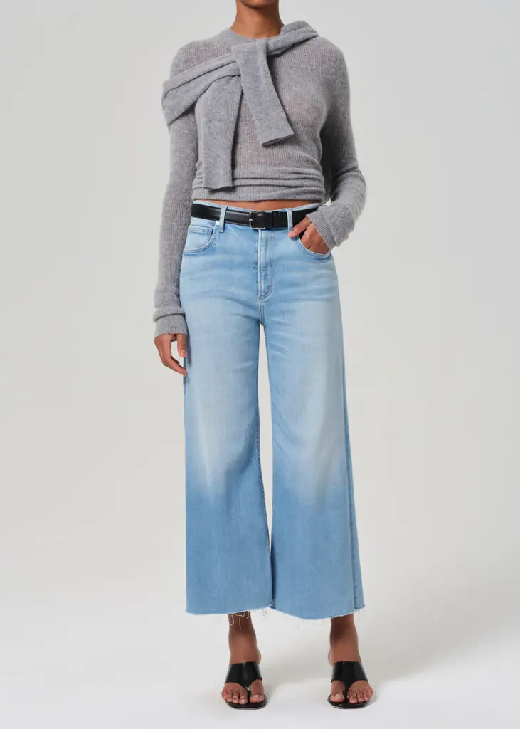 Citizen of Humanity Lyra Wide Leg Crop