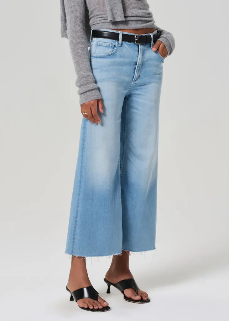 Citizen of Humanity Lyra Wide Leg Crop