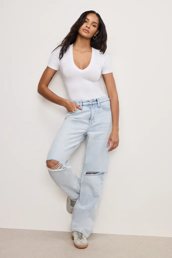 Good American Deep V Bodysuit