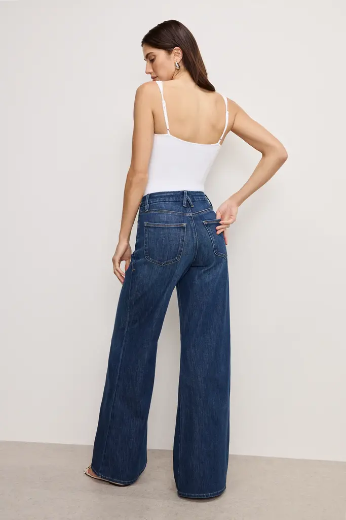 Good American Good Waist Palazzo