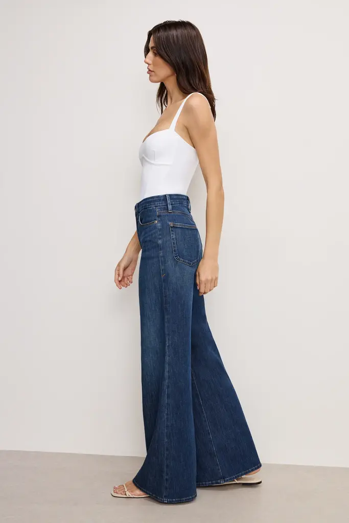 Good American Good Waist Palazzo