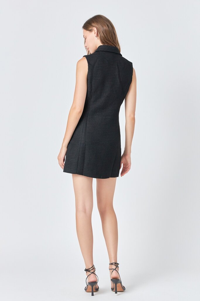 The Denim Bar Aubrey Blazer Dress