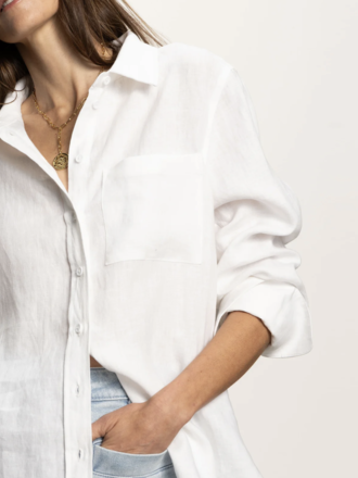 Sanctuary Relaxed Linen Shirt