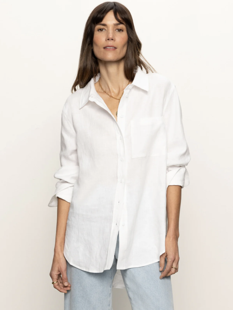 Sanctuary Relaxed Linen Shirt