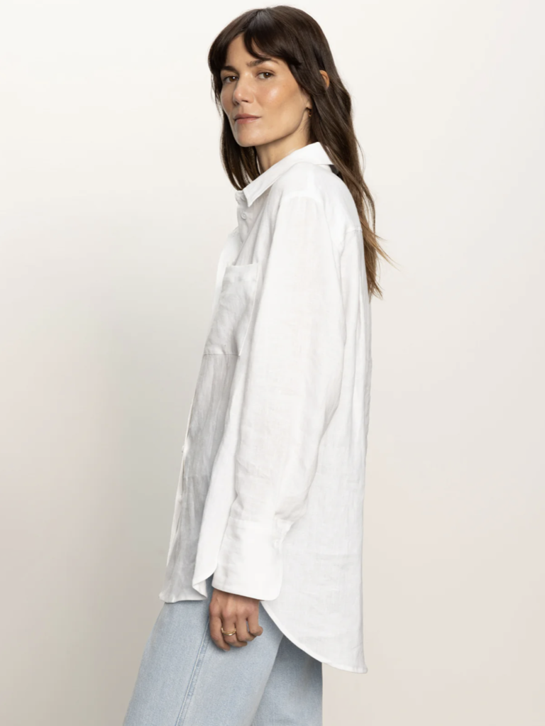 Sanctuary Relaxed Linen Shirt
